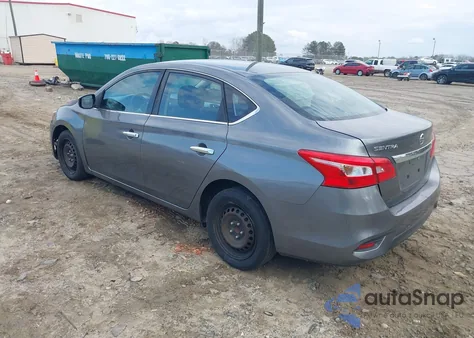 2018 Nissan Sentra S z USA, uszkodzony, nr VIN 3N1AB7AP3JY273799